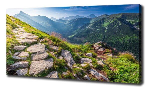 Foto obraz canvas Východ slunde Tatry oc-101364887