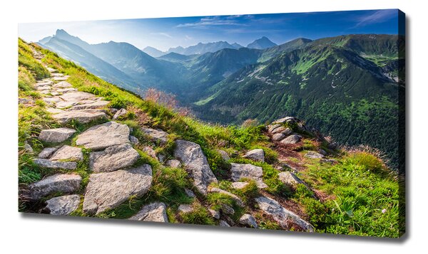 Foto obraz canvas Východ slunde Tatry oc-101364887