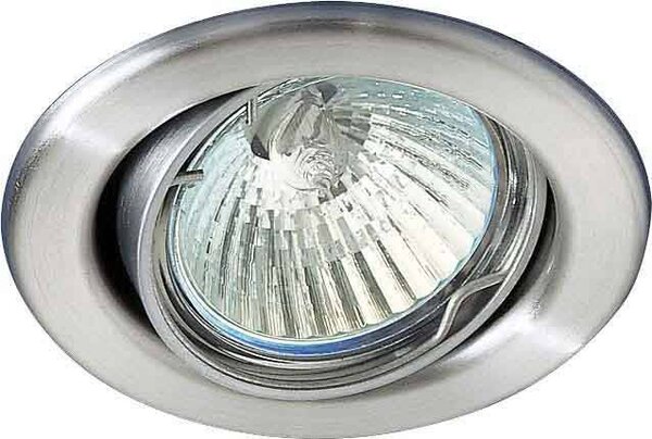 Brumberg 219122 219122 vestavné svítidlo, halogenová žárovka, GX5.3, 50 W, nerezová ocel