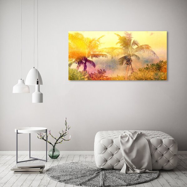 Foto obraz canvas Barevné palmy oc-101481488