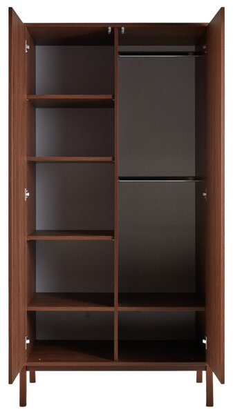 -25 % Dny MOMENTI– Hnědá šatní skříň Quax Ashi 196 x 96 cm