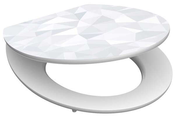 Wc sedátko Diamond MDF HG se zpomalovacím mechanismem SOFT-CLOSE