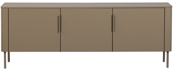 WOOOD Béžovohnědý dřevěný TV stolek Gunnar 154 x 44 cm
