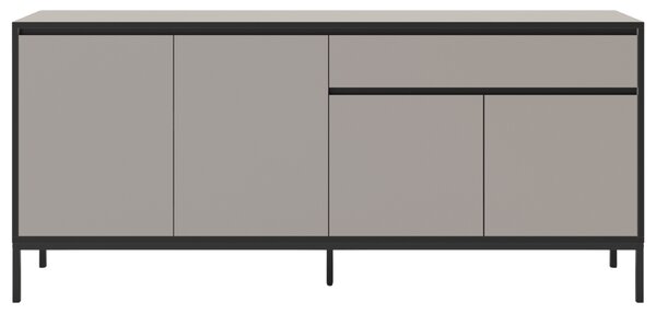 Marckeric Krémová lakovaná komoda Lorenza 180 x 40 cm