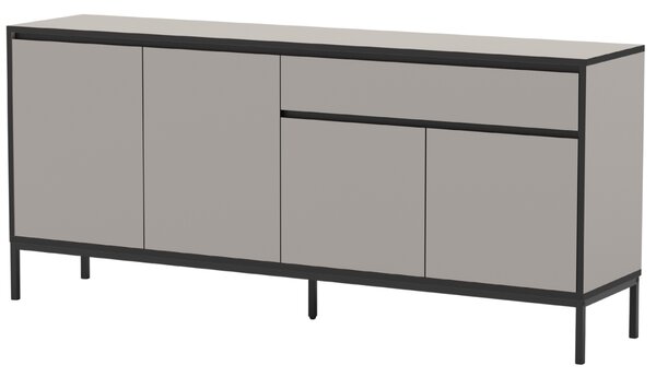 Marckeric Krémová lakovaná komoda Lorenza 180 x 40 cm