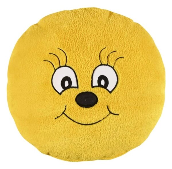 Bellatex Polštářek Kulička průměr 35 cm žlutá