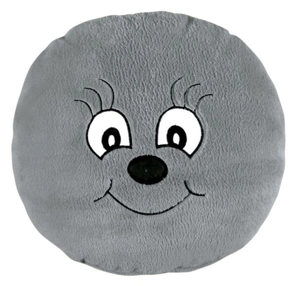 Bellatex Polštářek Kulička průměr 35 cm šedá