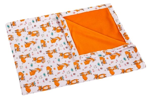 Bellatex Přikrývka Bára 75x100 cm Liška oranžová