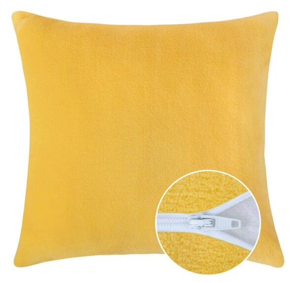 Bellatex Povláček MIKRO jednobarevný 40x40 cm žlutá