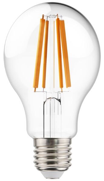 Prémiová retro LED žárovka E27 12W 1800lm teplá, filament, ekv. 115W, 3 roky