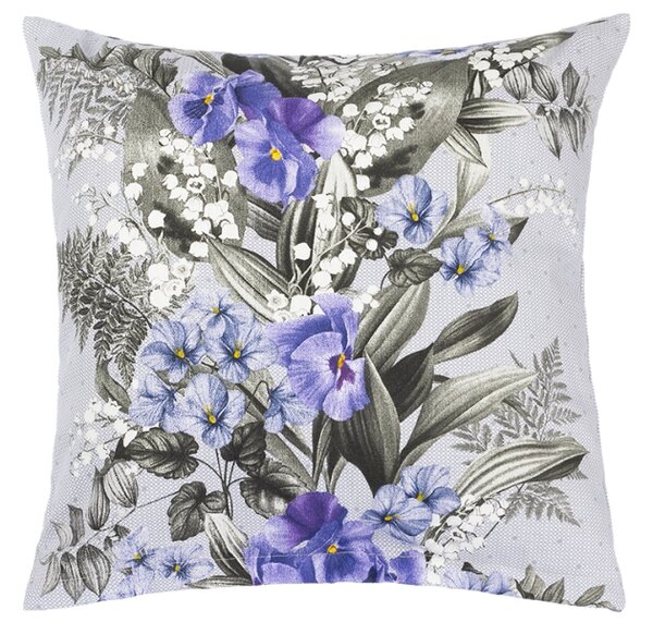Bellatex Povláček GITA 45x45 cm Maceška fialová, šedá