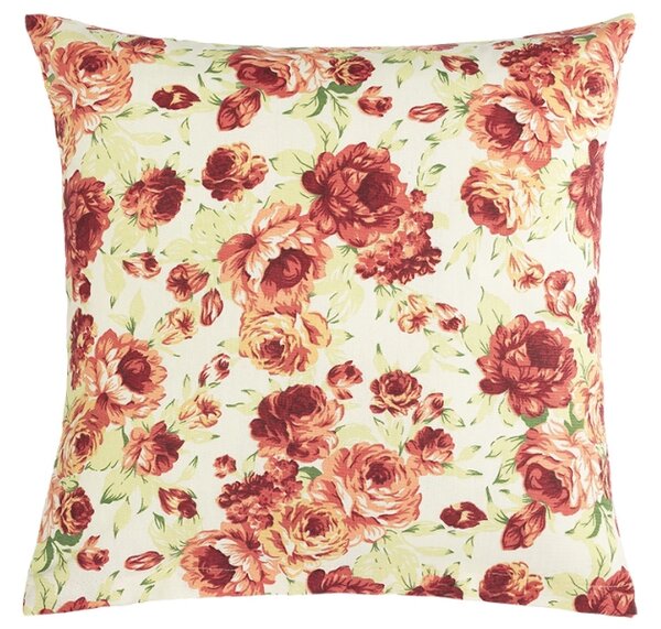 Bellatex Povláček Berta 45x45 cm Pivoňka růžová, zelená