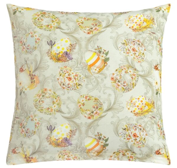 Bellatex Povláček EMA Velikonoce 45x45 cm Vajíčko šedá