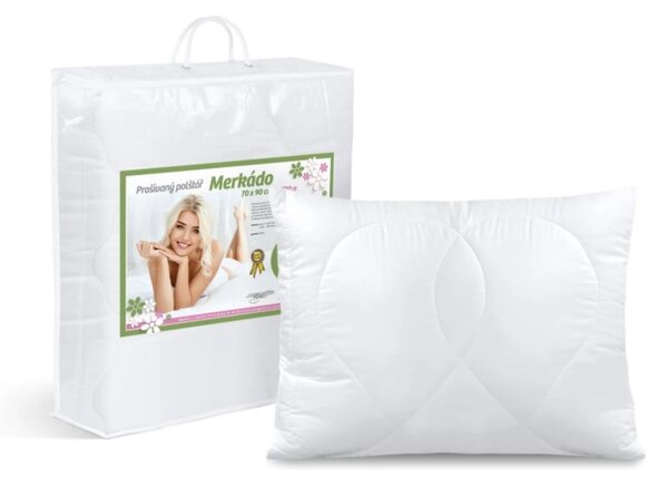 Bellatex Polštář Merkádo 700g 70x90 cm bílá