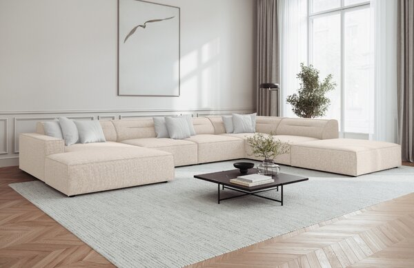 -25 % Dny MOMENTI– Windsor & Co Rohová pohovka Lupus 364 cm, pravá