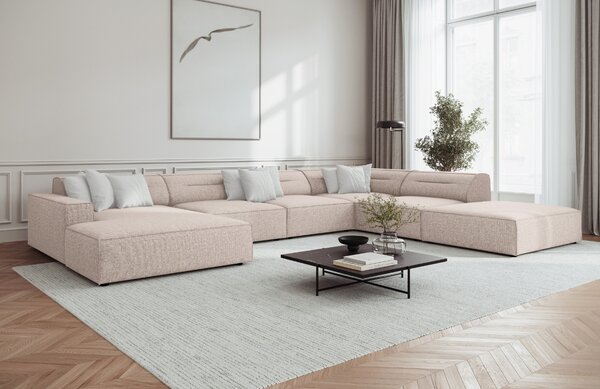 -25 % Dny MOMENTI– Windsor & Co Rohová pohovka Lupus 364 cm, pravá