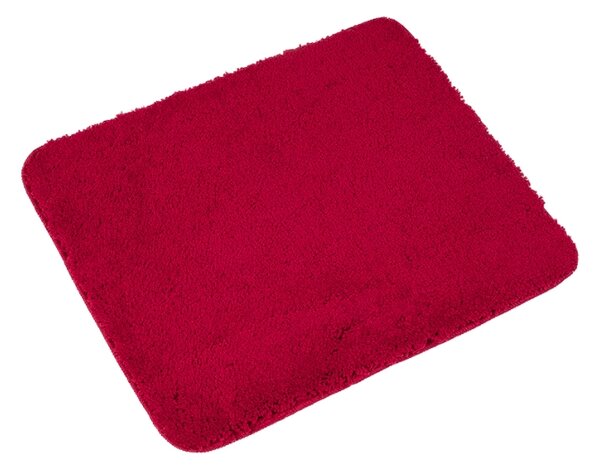 Bellatex koupelnová předložka MICRO 60x50 cm bez výkroje červená