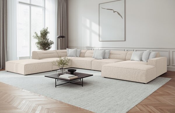 -25 % Dny MOMENTI– Windsor & Co Rohová pohovka Lupus 364 cm, levá