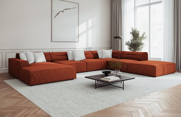 -25 % Dny MOMENTI– Windsor & Co Rohová pohovka Lupus 364 cm, pravá