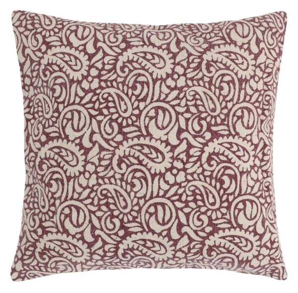 Bellatex Povláček PAULA 45x45 cm Kašmír bordová