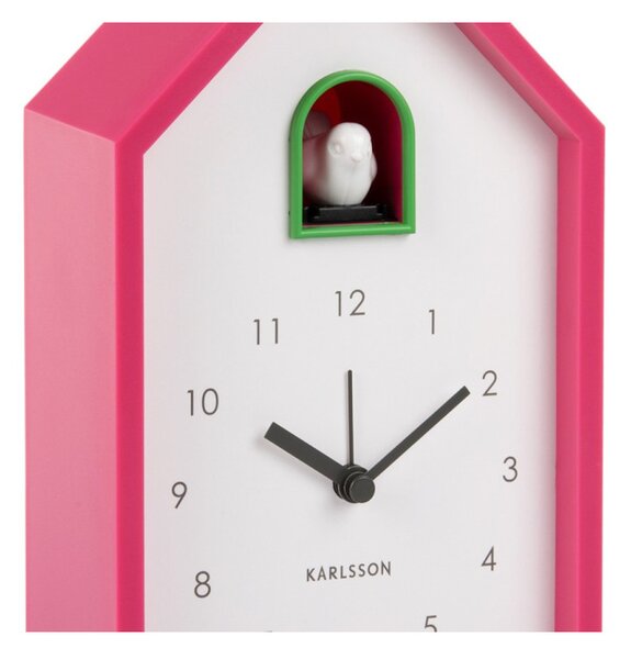 Stolní hodiny s kukačkovým budíkem 6015BP Karlsson 20cm