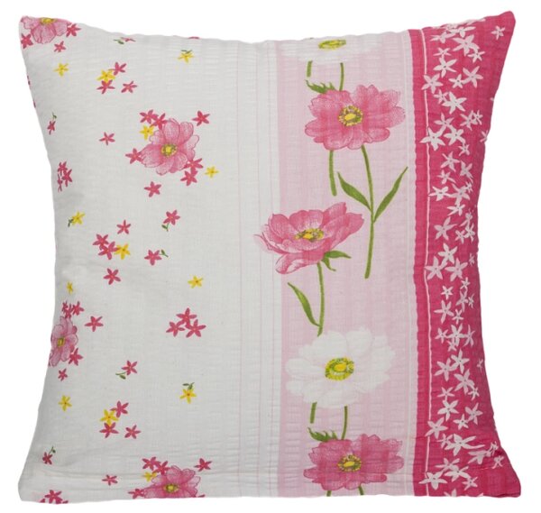 Bellatex Povláček krepový 40x40 cm Kopretina růžová