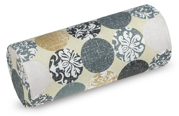Bellatex Válec Berta povlak průměr 15 x 35 cm Koule šedá, bílá