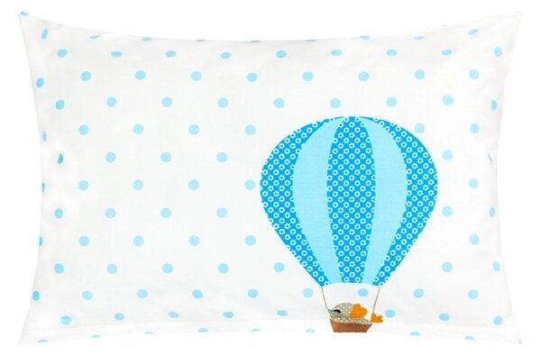 Bellatex Povláček bavlna 40x60cm na zip Balón modrá