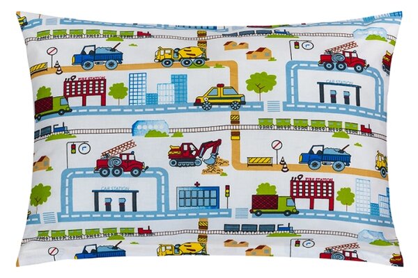 Bellatex Povláček bavlna 40x60cm na zip Město