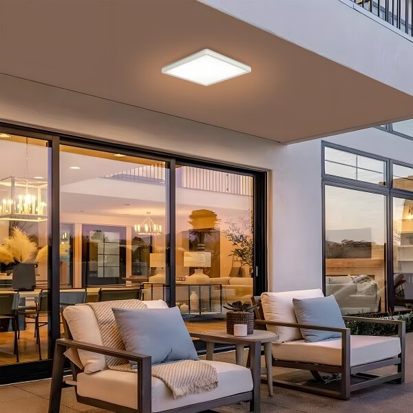 Brilagi - LED Koupelnové svítidlo ULTRA SLIM LED/18W/230V 30x30 cm bílá IP54