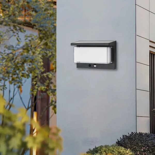 Brilagi - LED Solární nás. svítidlo se senz. SUN LUME LED/10W/3,7V 4000 mAh IP44