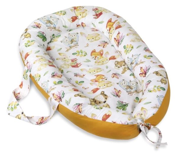 Bellatex Hnízdečko pro miminko 30x70 cm Zvířátko lesní