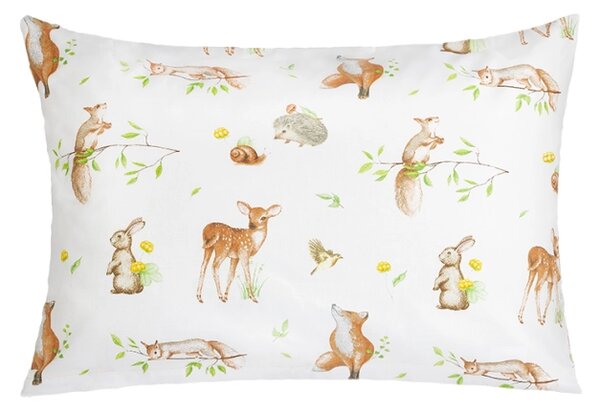 Bellatex Povláček bavlna 40x60cm na zip Zvířátko v lese
