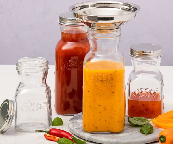 Kilner Juice & Sauce lahev se širokým hrdlem 1 l