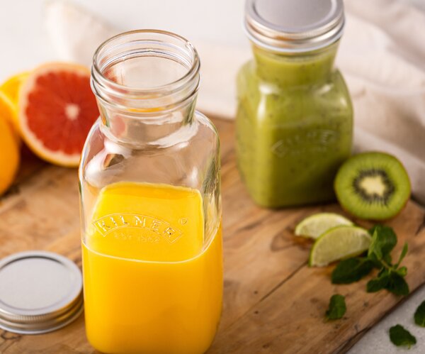Kilner Juice & Sauce lahev se širokým hrdlem 1 l