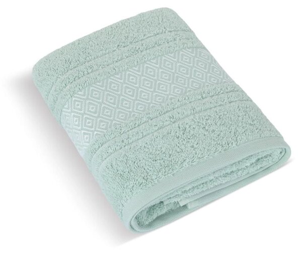 Bellatex Froté ručník a osuška Mozaika mintová rozměr 50x100 cm