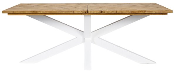 Bizzotto Teakový zahradní jídelní stůl Palmdale 200 x 100 cm