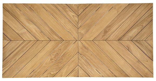 Bizzotto Teakový zahradní jídelní stůl Palmdale 200 x 100 cm