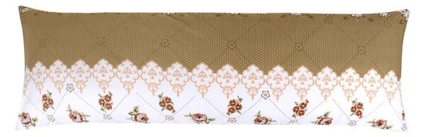 Bellatex POVLAK na relaxační polštář Růže hnědá, rozměr 45x120 cm