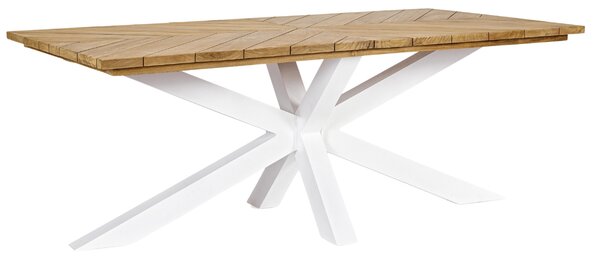 Bizzotto Teakový zahradní jídelní stůl Palmdale 200 x 100 cm