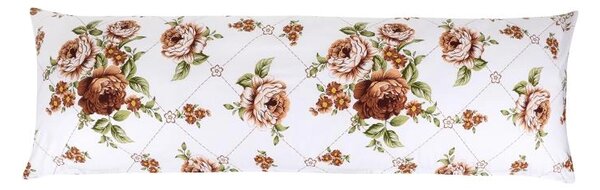 Bellatex POVLAK na relaxační polštář Růže hnědá, rozměr 45x120 cm