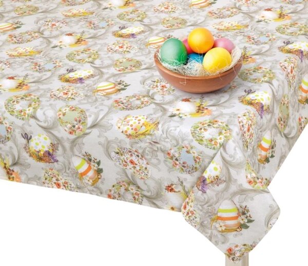 Bellatex Ubrus Velikonoce Vajíčko šedá, rozměr 50x50 cm