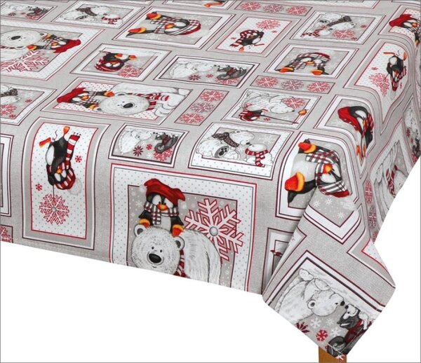Bellatex Ubrus VÁNOCE Patchwork zimní, rozměr 60x60 cm
