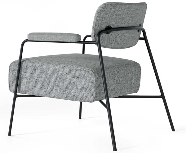 Šedé čalouněné křeslo Somcasa Breda