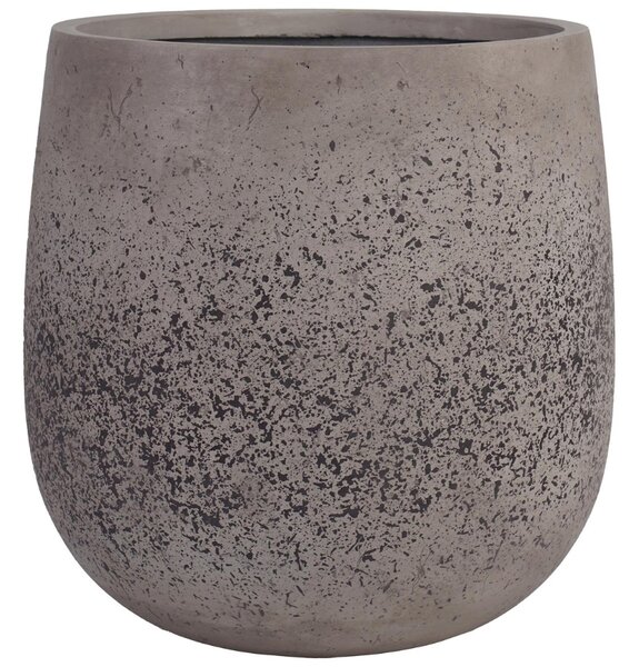 Nordic Living Set dvou šedých zahradních květináčů Sutton Ø 30/50 cm