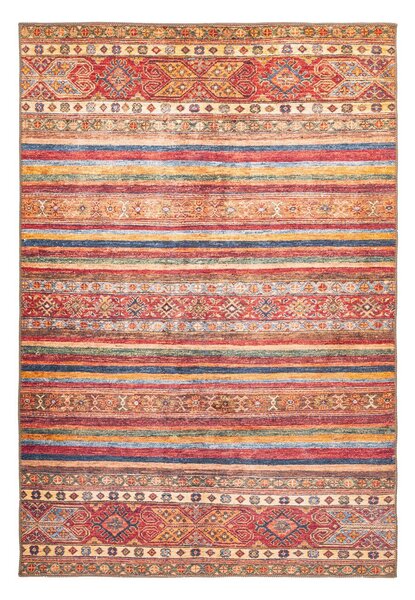 KOBEREC TKANÝ NA PLOCHO, 75/150 cm vícebarevná, červená Kayoom - Online Only koberce & rohožky, Online Only
