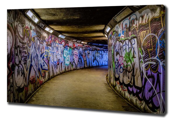 Foto obraz na plátně Graffini v metro oc-104211648