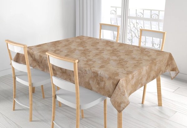 Bellatex Ubrus ADÉLA Hadí kůže hnědá, rozměr 50x50 cm