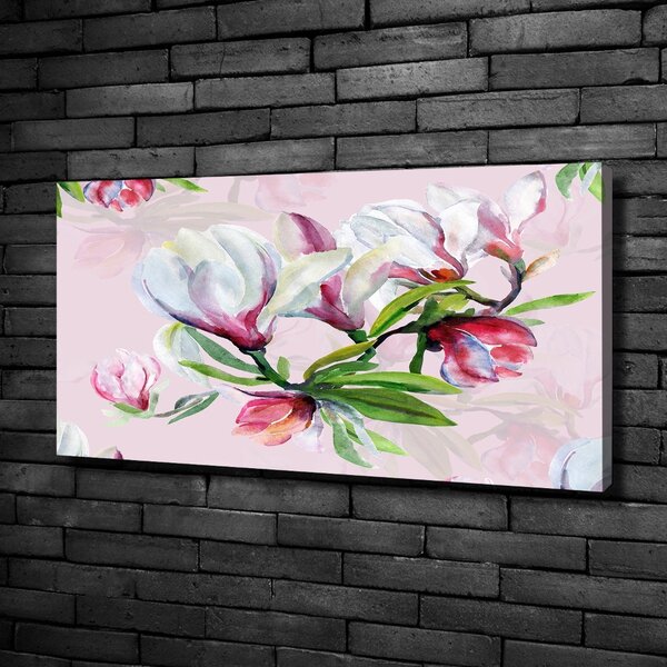 Foto obraz tištěný na plátně Květiny magnolie oc-104301807