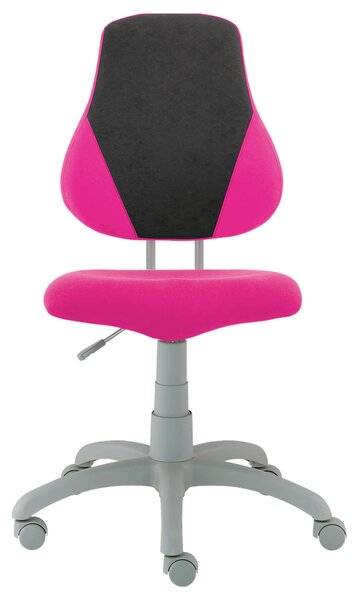 OTOČNÁ ŽIDLE PRO MLÁDEŽ, černá, pink Xora - Dětské otočné židle